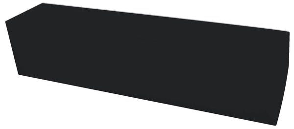 Panca in Similpelle 180x42x44 cm Avalli Nera sconto