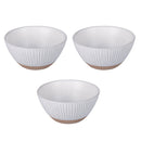 Set 3 Ciotole Ø15x7 cm 650 ml in Gres VdE Tivoli 1996 Reactive