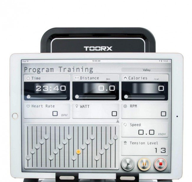 Cyclette Elettromagnetica 150Kg Max 32 Livelli Bluetooth Toorx Chrono Line BRX-300 HRC App Ready