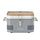 Barbecue Portatile a Carbone Carbonella 42,5x34,7x 23 cm in Metallo Cube Pietra