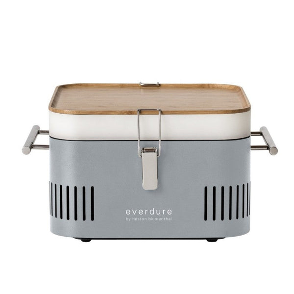 Barbecue Portatile a Carbone Carbonella 42,5x34,7x 23 cm in Metallo Cube Pietra sconto