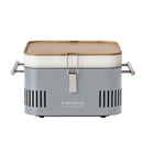 Barbecue Portatile a Carbone Carbonella 42,5x34,7x 23 cm in Metallo Cube Pietra