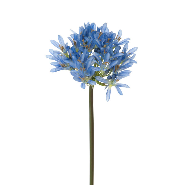 Set 4 Fiori Artificiali di Agapantus Altezza 73 cm Blu acquista