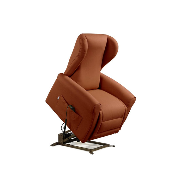 prezzo Poltrona Alzapersona Elettrica 2 Motori 90x100x90 cm Sofa in Microfibra Dispositivo Medico 1 Mattone