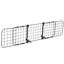 Barriera Divisore di Protezione Macchina per Cani Regolabile 91-145x30 cm 