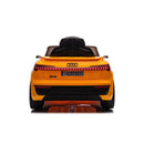 Macchina Elettrica per Bambini 12V Licenza Ufficiale Audi SQ8 E-Tron con Telecomando e Sedile Pelle Giallo