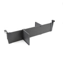 Set di Divisori Casseti Vertex-Concept L600 Grigio Antracite Alluminio e Tecnoplastica Emuca