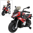 Moto Elettrica per Bambini 12V con Licenza BMW S1000 XR Rossa