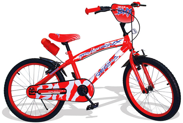 acquista Bicicletta per Ragazzo 20" Kidfun Regina BMX Rossa