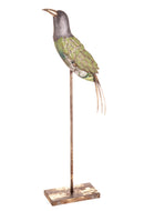 Uccello Metallo H 86,5 cm