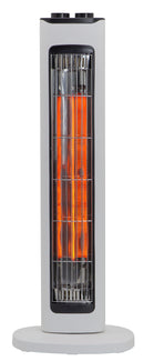 Stufa Elettrica ad Infrarossi 23x23x61,5 cm 800W Moel Maui 840C Bianca