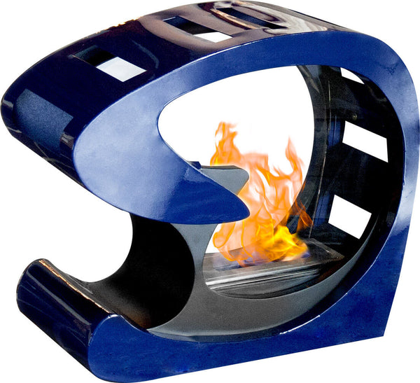 prezzo Camino a Bioetanolo da Pavimento 3500W Vannini Evita Statica Blu