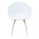 Sedia Sestriere 61x61x80 h cm in Plastica Bianco