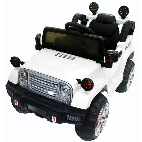 sconto Macchina Elettrica per Bambini 12V Miller Safari Bianca