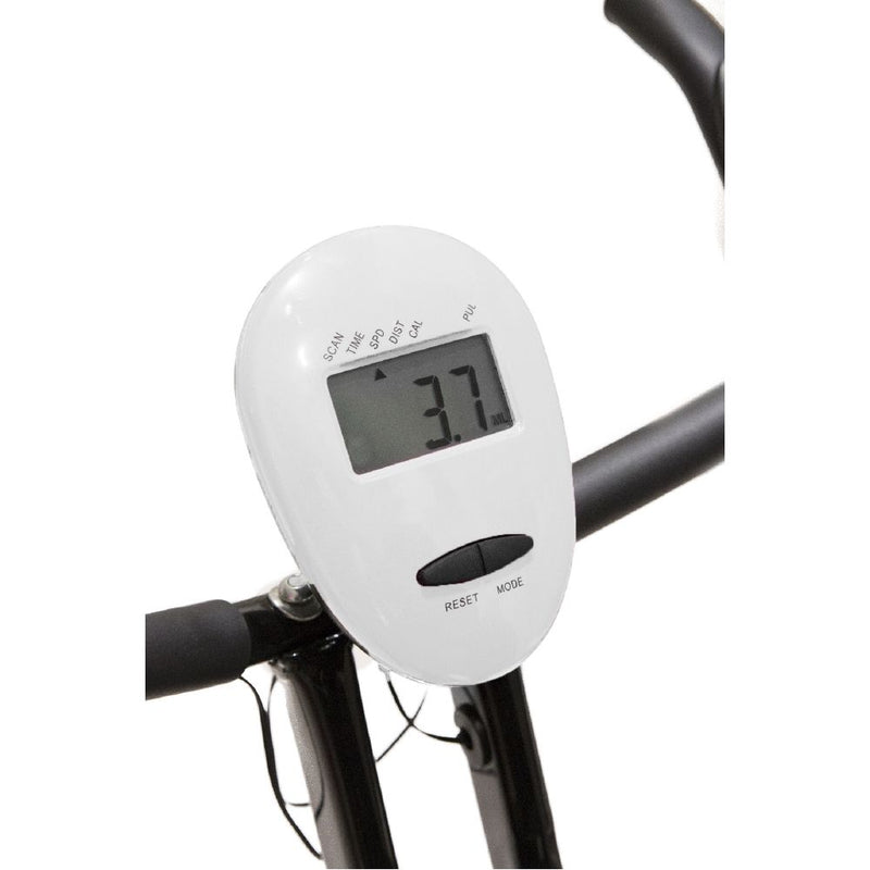 Cyclette Magnetica Pieghevole con Display Kooper  Nero e Bianco