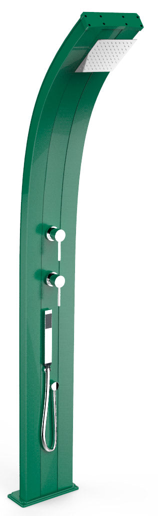 prezzo Doccia da Esterno Giardino Miscelatore e Doccetta Mobile Arkema Dada Verde