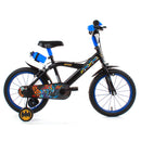 Bicicletta per Bambino 14"" 2 Freni Batman Nera