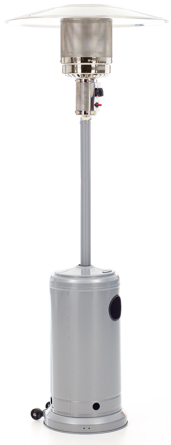 online Stufa a Fungo da Esterno a Gas GPL 13,5 kW Grigio Scuro Lucido