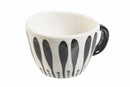 Set 6 Tazzine Caffè in Gres 90 ml Villa d'Este Home Tivoli Masai Black