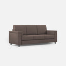 Divano 3 Posti 208x85x85 cm Marrak in Tessuto Talpa