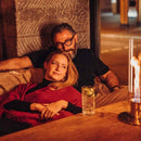 Lampada a Bioetanolo da Tavolo Ø9x40,5 cm in Acciaio Inossidabile Silver