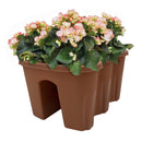 Fioriera da Balcone per Ringhiera in plastica Vaso Portafiori per Balcone