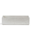 Lavello da Giardino Senza Rubinetto 53x29,5x14 cm in Calcestruzzo Delfi-G Grigio
