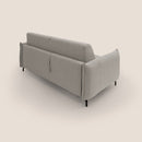 Divano Letto 2 Posti 175x95x96 cm in Tessuto Beige