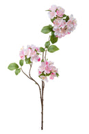 Set 3 Fiori Artificiali di Melo Rami 74 cm 