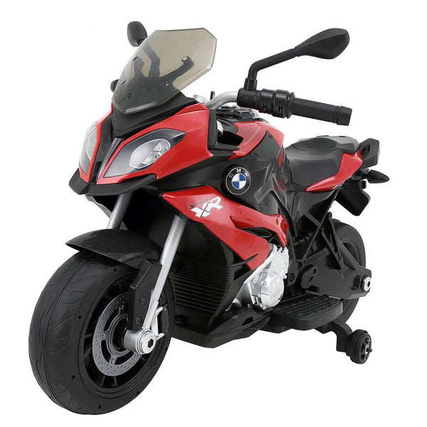 sconto Moto Elettrica per Bambini 12V con Licenza BMW S1000 XR Rossa
