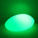 Lampada 12 Led Multicolor 40x30x15 cm in Polietilene Bianca