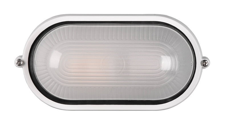 Plafoniera da Esterno Attacco E27 in Alluminio Bianco Opaco