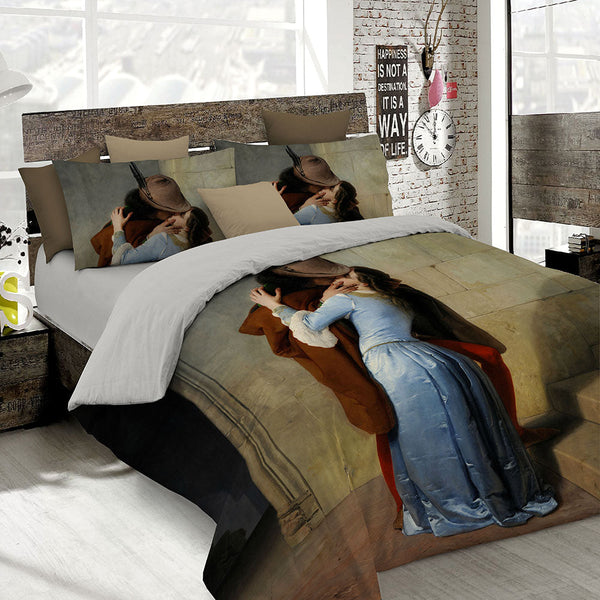 Copripiumino con stampa sul Sacco e Federe Matrimoniale sconto