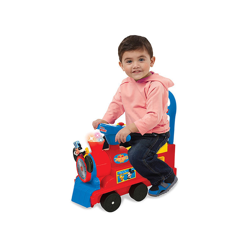 Treno Cavalcabile 54x25x51 cm per Bambini Mickey Mouse Rosso 