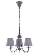 Lampadario da Interno  E14 in Metallo Calcestruzzo