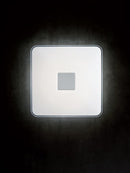 Plafoniera Quadrata a LED da Interno 30W Dimmerabile con Telecomando Sovil Bianca