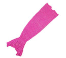 Coperta in Acrilico 180x100 cm Coda di Sirena Fucsia