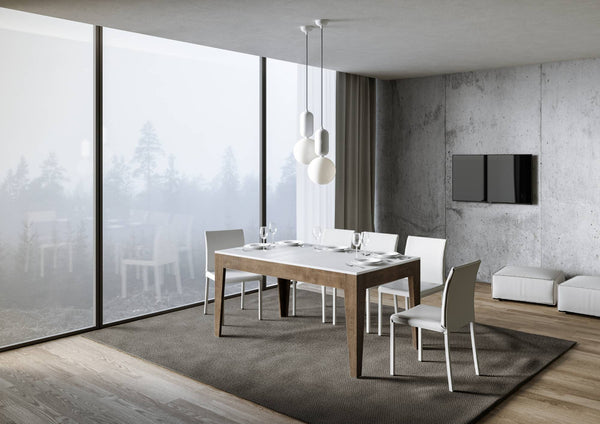 Tavolo Allungabile 160-220x90x77 cm Cico Mix Bianco Frassino online