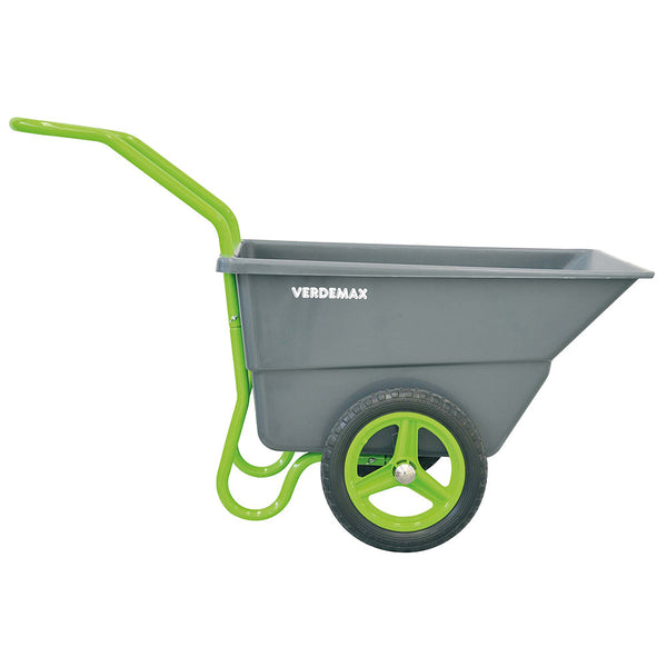 Carriola da Giardino 110L 120x59xH53cm Rama Barrow Grigio e Verde sconto