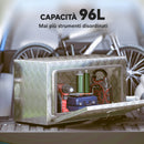 Cassetta degli Attrezzi Box Portautensili 76x35,5x40,6 cm Alluminio Argento      