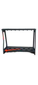 Portaombrelli Design Moderno Rettangolare Capienza 17 Ombrelli in Acciaio Antracite Seconda Scelta 