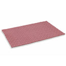 Set 6 Tovagliette Rettangolari in Plastica Villa d'Este Modern Bordeaux