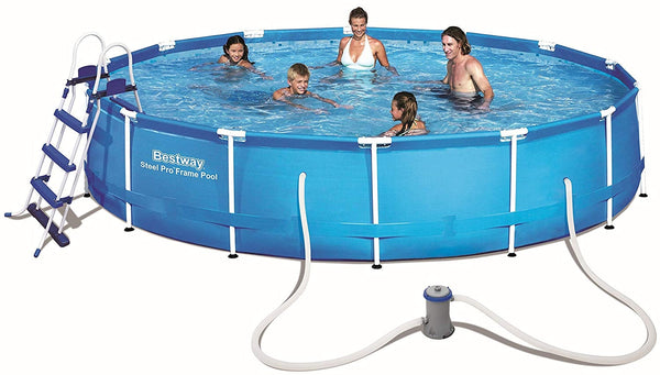 Piscina Fuori Terra Rotonda Ø457x91cm Bestway Steel Pro Frame 56434 online