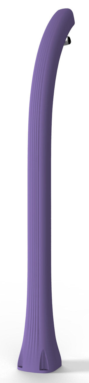 Doccia Solare da Giardino 28L Miscelatore e Lavapiedi Arkema Happy Five Viola