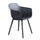 Sedia da Giardino Vannes 49x48,5x81,5 h cm in Plastica Antracite