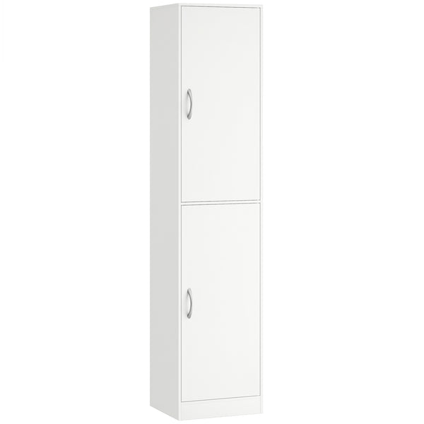Libreria 40x35x180 cm Scaffalatura Moderna 5 Ripiani in MDF Bianco acquista