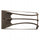 Applique da Esterno a LED 10W 4000K Sovil Marrone