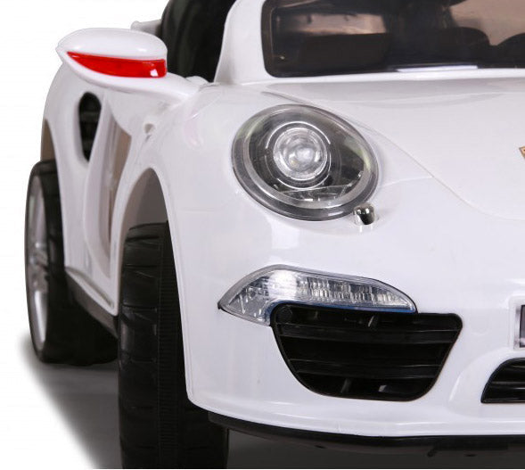 Macchina Elettrica per Bambini 12V Kidfun Sporting Bianca