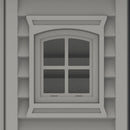 Box Auto Garage da Esterno 476x246x235 cm in PVC Grigio/Grigio Scuro