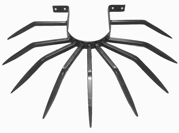 sconto Dissuasore Antifurto con Punte in Acciaio per Pluviali Tubi Esterni da Ø0-130 mm Goffrato Nero